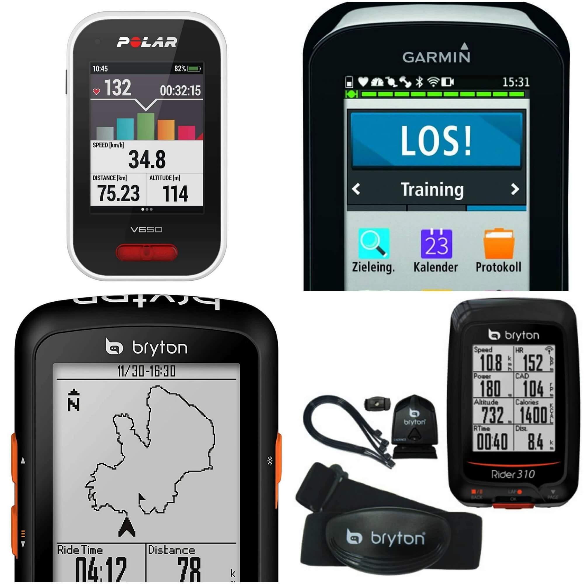 I migliori ciclocomputer GPS in base alla fascia di prezzo - Bikevisor